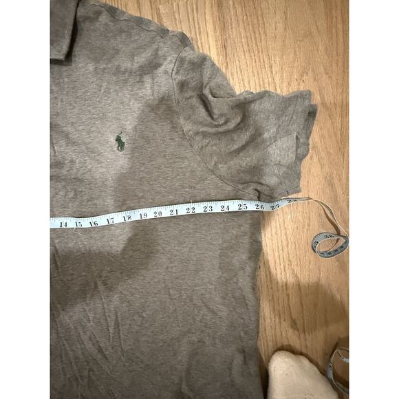 Men's Ralph Lauren s/s Polo Shirt XXL Gray - Picture 6 of 7